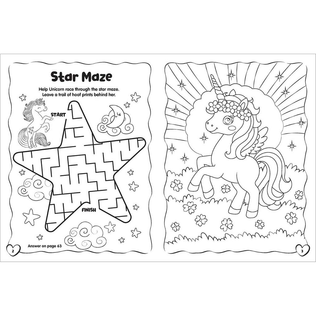 Unicorn - Mega Colouring Book