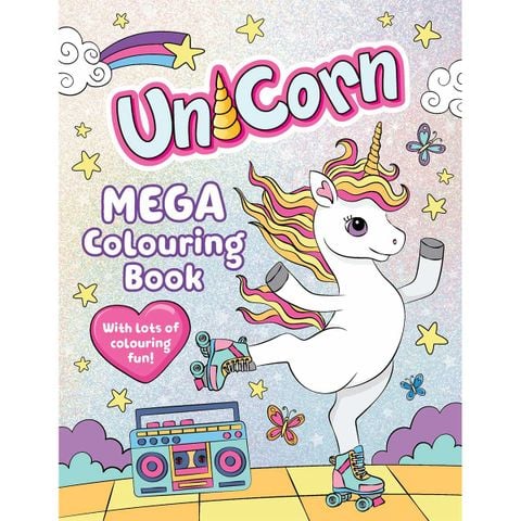 Unicorn - Mega Colouring Book