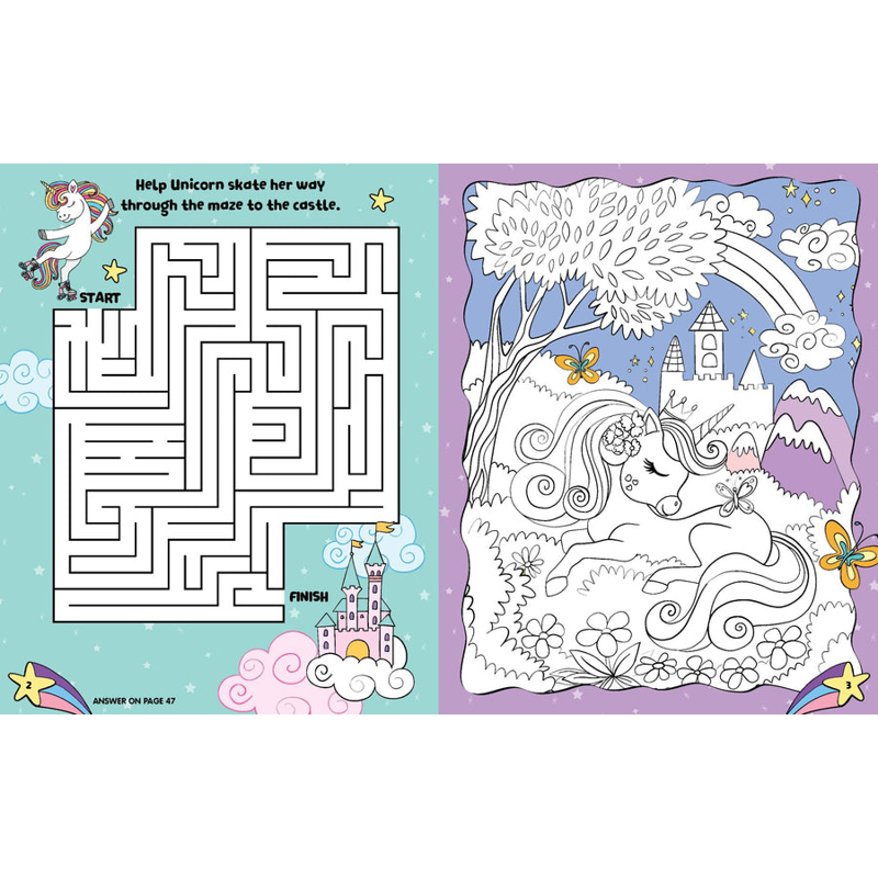 Unicorn - Puffy Sticker Book