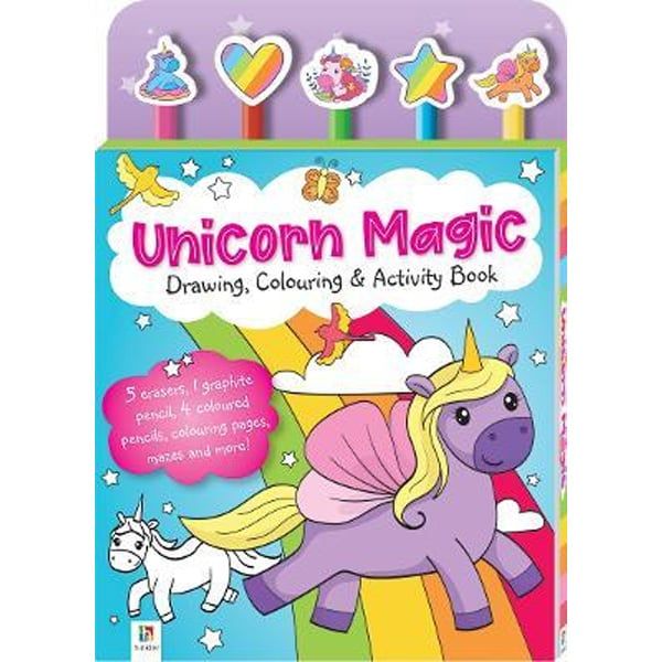 Unicorn Magic: Drawing, Colouring & Activity Book