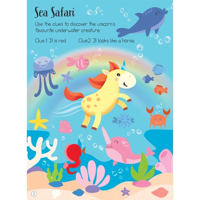 Unicorns Activity Book