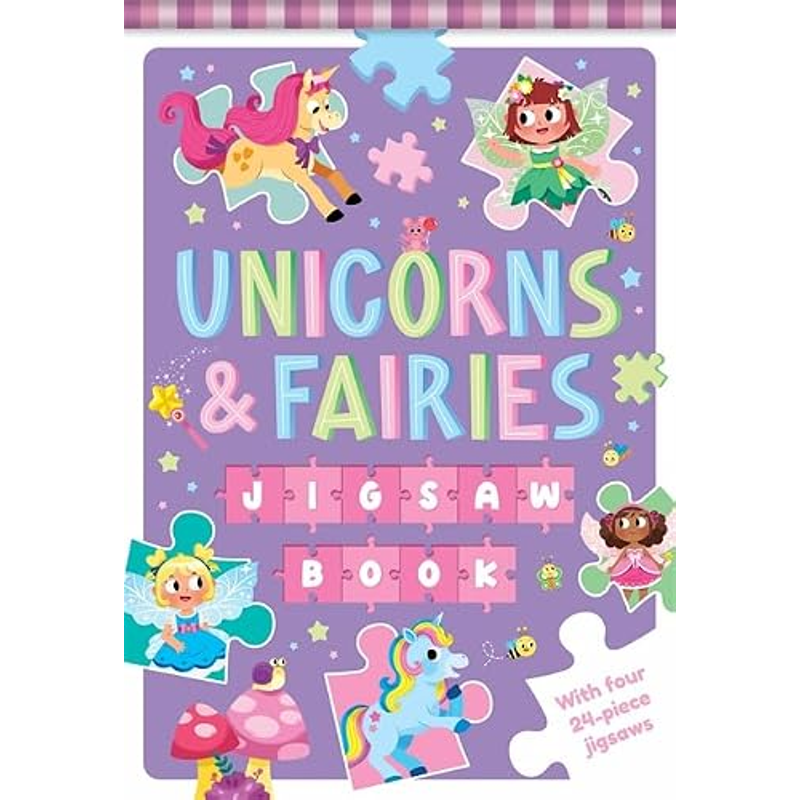 Unicorns & Fairies Jigsaw Book