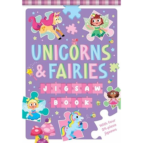Unicorns & Fairies Jigsaw Book