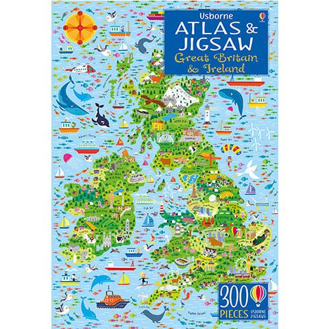 Atlas & Jigsaw: Great Britain & Ireland