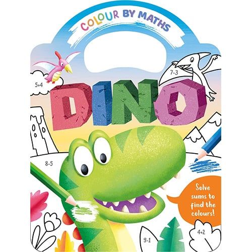 Colour By Maths: Dino