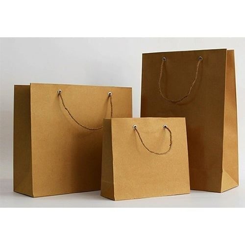 Túi Kraft Trơn Đứng Size Xl  33X25X13 Tdk-Xl  (0003-Ll)