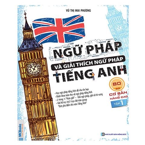 Ngữ Pháp Và Giải Thích Ngữ Pháp Tiếng Anh 80/20 Cơ Bản Và Nâng Cao - Tập 1