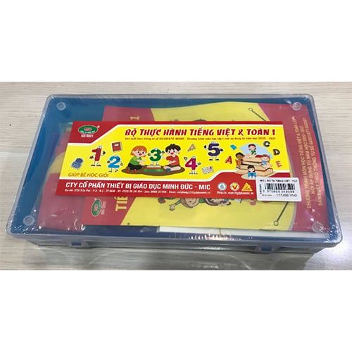 MIC - Bộ Thực Hành Tiếng Việt - Toán 1 - Bộ Đơn