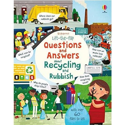 Lift-the-Flap Questions And Answers About Recycling And Rubbish