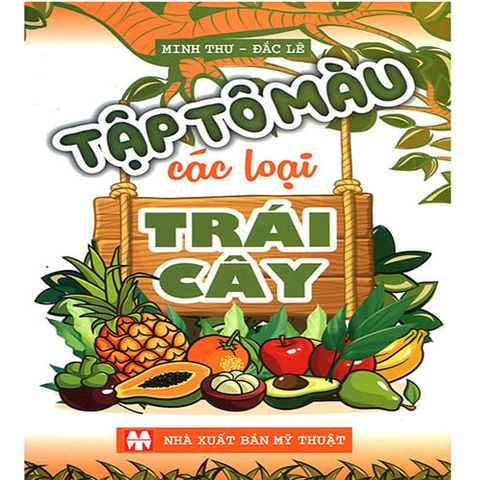 Tập Tô Màu Các Loại Trái Cây