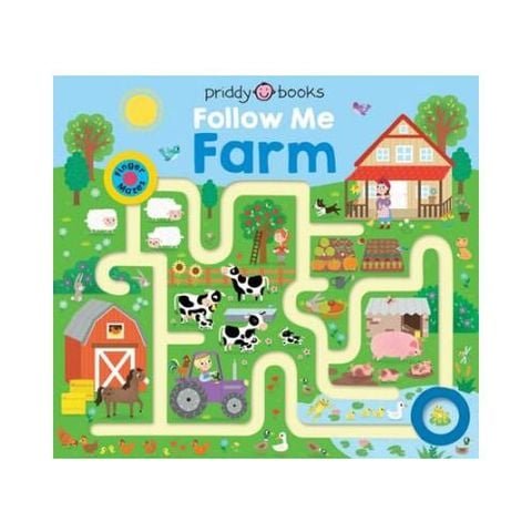 Maze Book: Follow Me Farm
