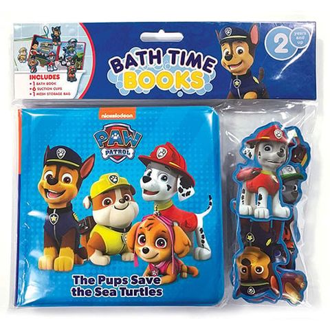Nick PAW Patrol Bath Time Deluxe Books Set - Phidal