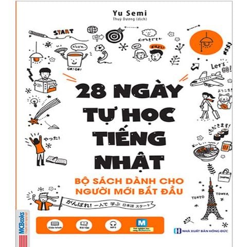 28 Ngày Tự Học Tiếng Nhật (Bộ sách dành cho người mới bắt đầu)