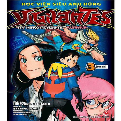 Học Viện Siêu Anh Hùng Vigilantes - Tập 3