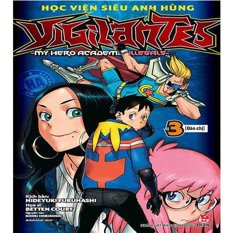 Học Viện Siêu Anh Hùng Vigilantes - Tập 3