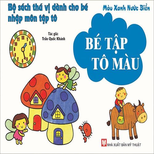 Bé Tập Tô Màu - Màu Xanh Nước Biển