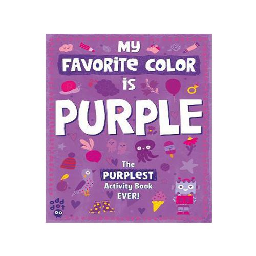 My Favorite Color Activity Book: Purple