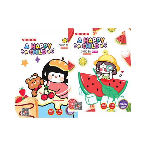 Tập VT 100TR DL100 Happy Child Caro - T100R-17