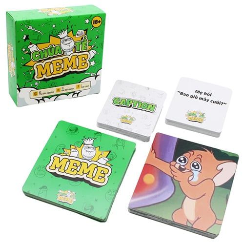 Boardgame Thẻ Bài Chúa Tể Meme - BGV