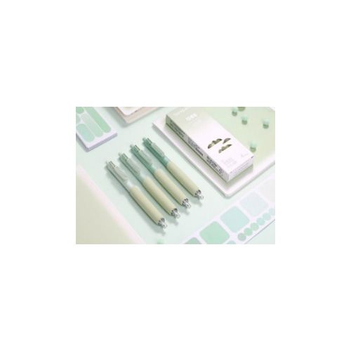 Hộp 4C Viết Gel Đen 0.5MM Q2009