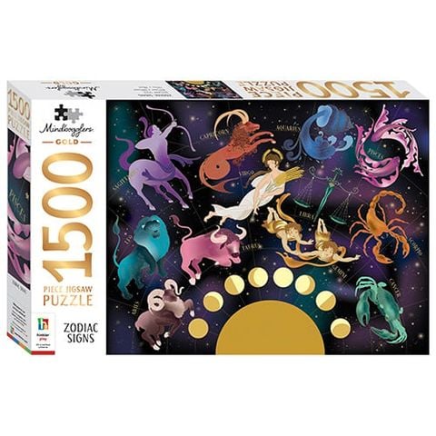 1500pc Jigsaw Gold: Astrology