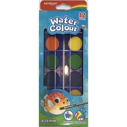 Vĩ 12 Màu Nước Kèm Cọ KR972884