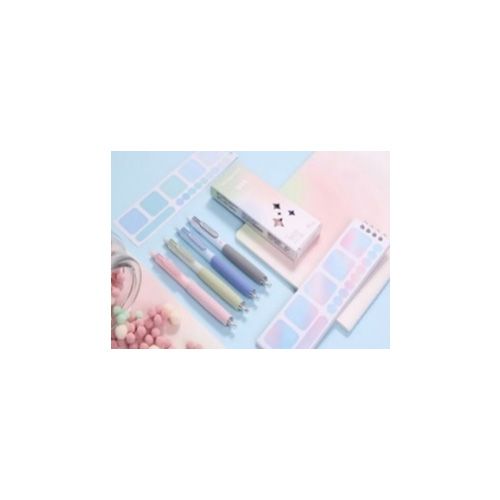 Hộp 4C Viết Gel Đen 0.5MM Q2011