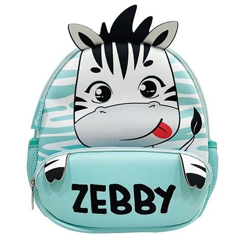 Ba Lô Mẫu Giáo Cute Pets-Zebby B-043 Xanh Ngọc (BT-0323)