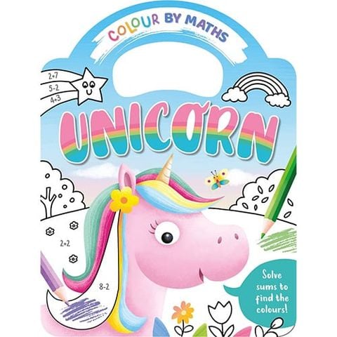 Colour By Maths: Unicorn