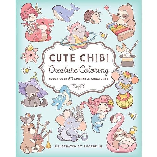 Cute Chibi Creature Coloring