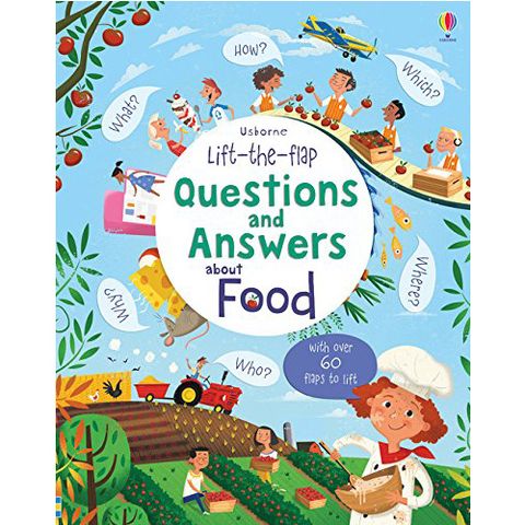 Lift-The-Flap Questions And Answers About Food