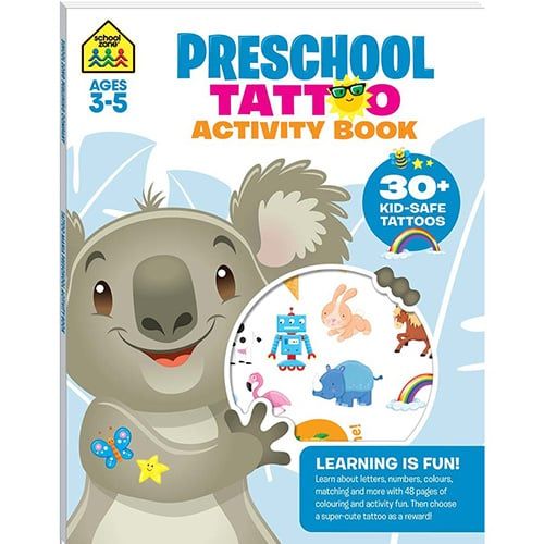 School Zone Tattoo Mania Preschool