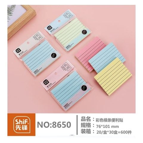 Giấy Note Chữ Nhật 7.6*10.1Cm 8650 H/20