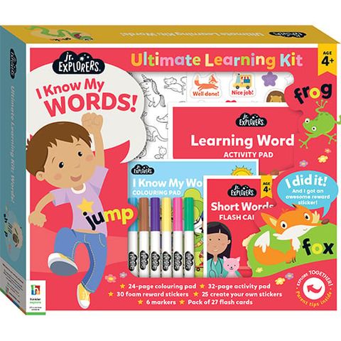 Junior Explorers Ultimate Activity Kit: I Did It! Words