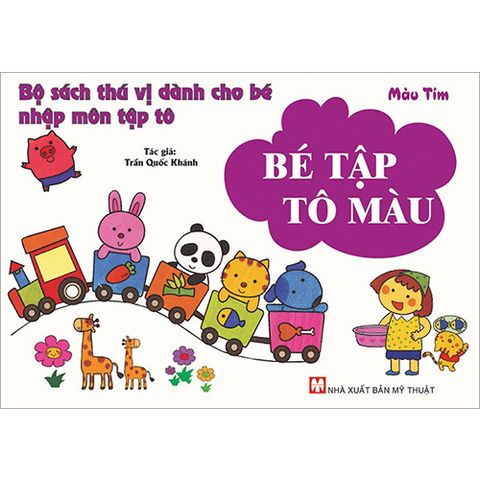 Bé Tập Tô Màu - Màu Tím