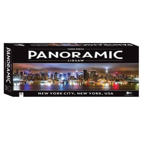 New York City, New York, USA: 1000 Piece Panoramic Jigsaw