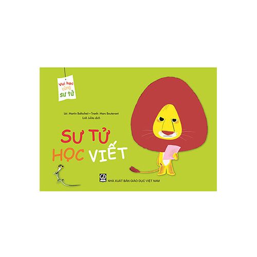 Vui Học Cùng Sư Tử - Sư Tử Học Viết