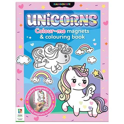 Unicorns Colour-Me Magnets