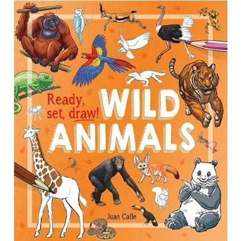 Ready, Set, Draw!: Wild Animals