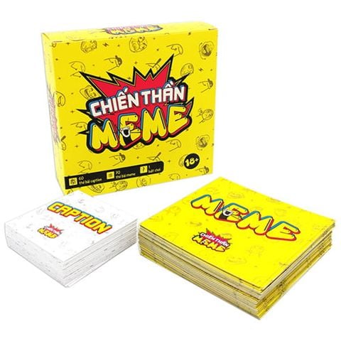 Boardgame Thẻ Bài Chiến Thần Meme - BGV