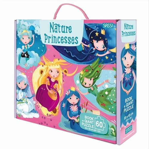 Nature Princesses Book And Puzzle
