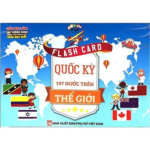 Flashcard Quốc Kỳ 197 Nước Trên Thế Giới