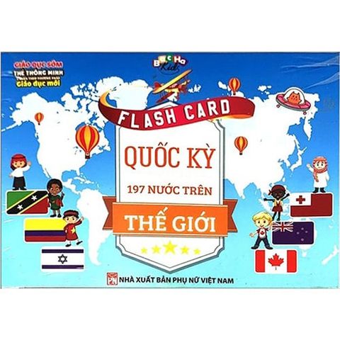 Flashcard Quốc Kỳ 197 Nước Trên Thế Giới