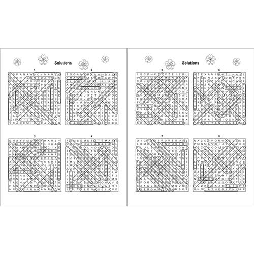 Large Print Wordsearch