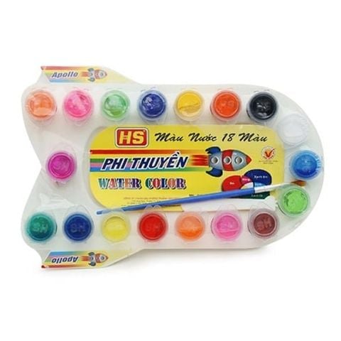 Màu Nước Phi Thuyền MN-012 (18 Màu)