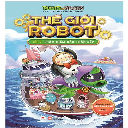 Trái Cây Đại Chiến Zombie - Thế Giới Robot (Tập 6): Thám Hiểm Đảo Thần Bếp