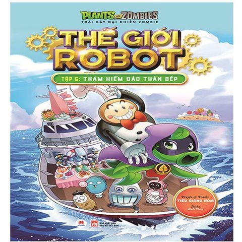 Trái Cây Đại Chiến Zombie - Thế Giới Robot (Tập 6): Thám Hiểm Đảo Thần Bếp