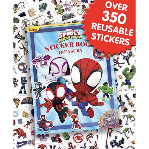 Marvel Spidey And Friends Sticker Book Treasury_Phidal