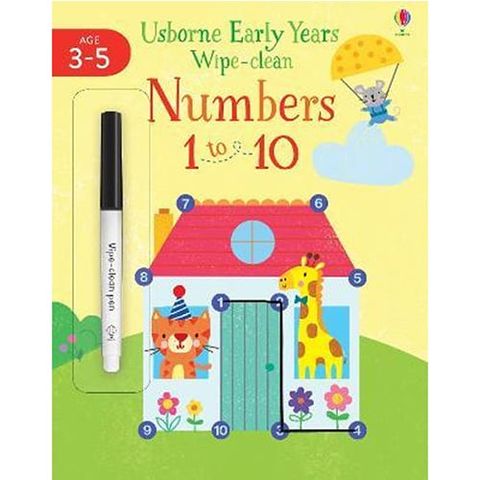 Early Years Wipe-Clean Numbers 1 to 10