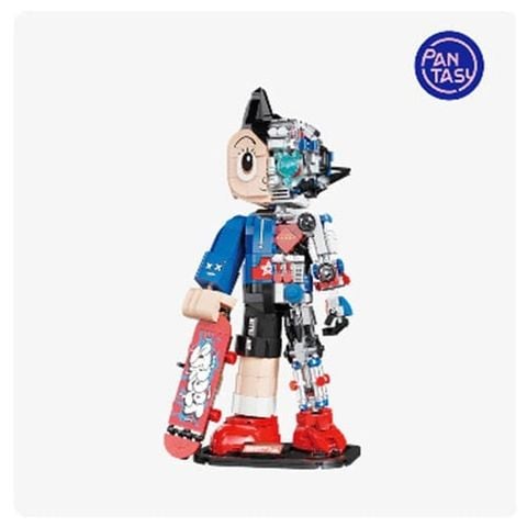 Đồ Chơi Lắp Ráp Astro Boy - Skateboard 86207